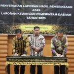 Ketua DPRD Banyuasin Dampingi Bupati Terima Raih WTP ke 13 Kali