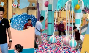 Playtopia Wahana Main Anak Diserbu Pengunjung