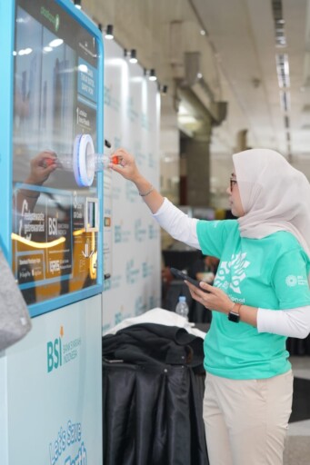 Konsisten Ajak Masyarakat Go Green, BSI Kurangi 940 Kg Jejak Karbon Selama BSI International Expo 2024