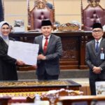 Rapat Paripurna LXXXIII DPRD provinsi Sumatera Selatan Dengan Agenda, Penyampaian Laporan  Hasil Pembahasan dan Penelitian Pansus Terhadap 6 Raperda Prov Sumsel  4 Raperda Baru dan Raperda 2 Lanjutan