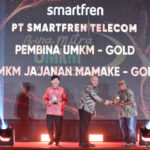 Lewat Program Teman UMKM, Smartfren Raih Predikat Gold