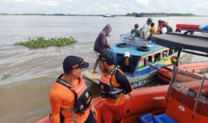 Kernet Speed Boat Tenggelam di Sungai Musi, Basarnas Terjunkan Tim Rescue