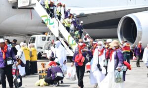 441 Jemaah Kloter 14 Asal Lahat dan Palembang Tiba di Tanah Air