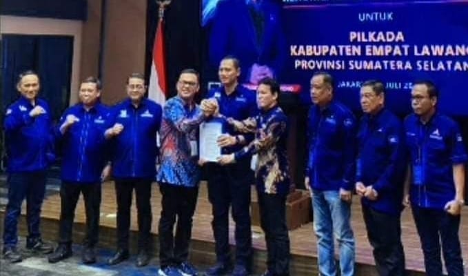 Dapat Dukungan Partai Demokrat, Joncik Muhammad-Arifa’i Makin Mantap