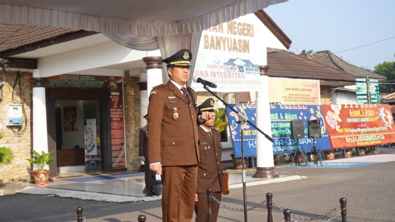 Kajari Muba Minta Jajaran Jalan Tugas Sesuai dengan Fungsi dan Wewenang