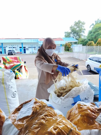 Sertifikasi 9.742 Kilogram Gelembung Renang Ikan