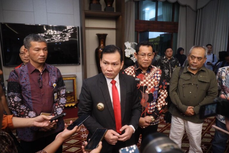 Tindaklanjuti Pembangunan Masjid Sriwijaya Jakabaring Palembang