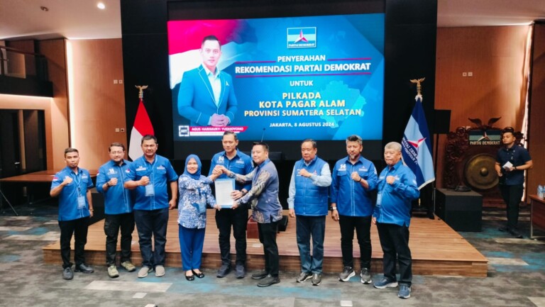 Demokrat Resmi Usung Pasangan Hepy-Efsi