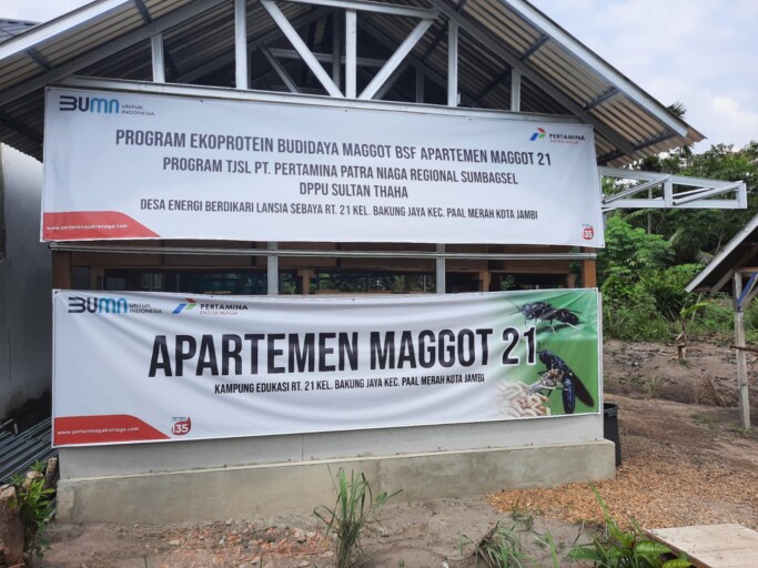 Pertamina Gandeng Masyarakat Wujudkan Pengelolaan Sampah Organik Lewat Program Apartemen Maggot 21