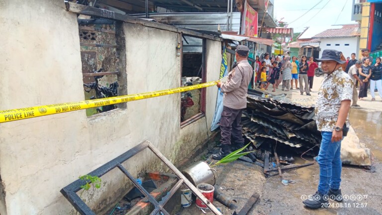 Rumah Fudin Habis Dilahap Jago Merah