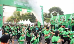 Ribuan Peserta Ikuti Road to MILO ACTIV Indonesia Race 2024 di Jakabaring 