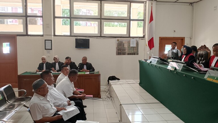 Empat Pimpinan SP2J Palembang Didakwa Rugikan Negara Rp3,9 Miliar