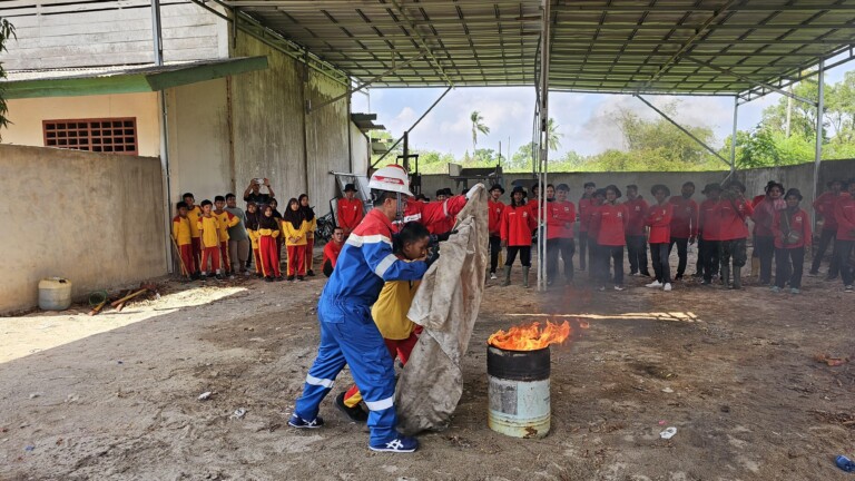 Kolaborasi Strategis Pertamina dan Manggala Agni: Edukasi dan Pelatihan Karhutla di Desa Pulau Semambu