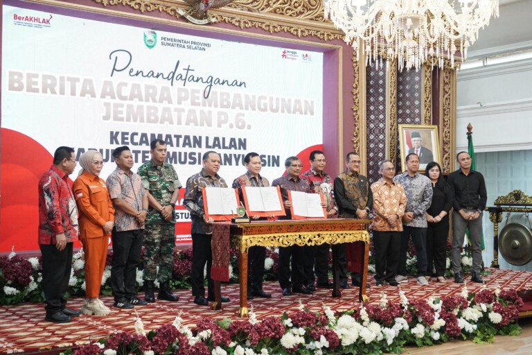 Ini 12 Kesepakatan yang Harus Dipatuhi Akibat Insiden Robohnya Jembatan P6 Lalan Muba